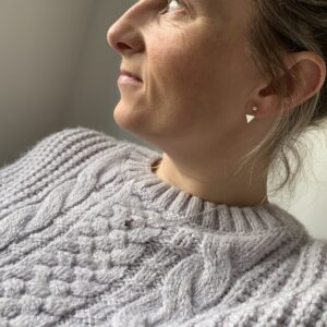 Mini Triangle drop studs - version 2!