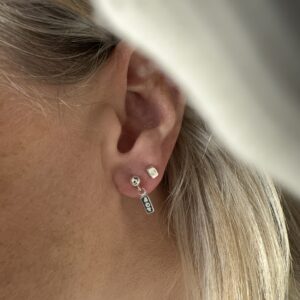 Little pieces of 'Joy' drop stud earrings